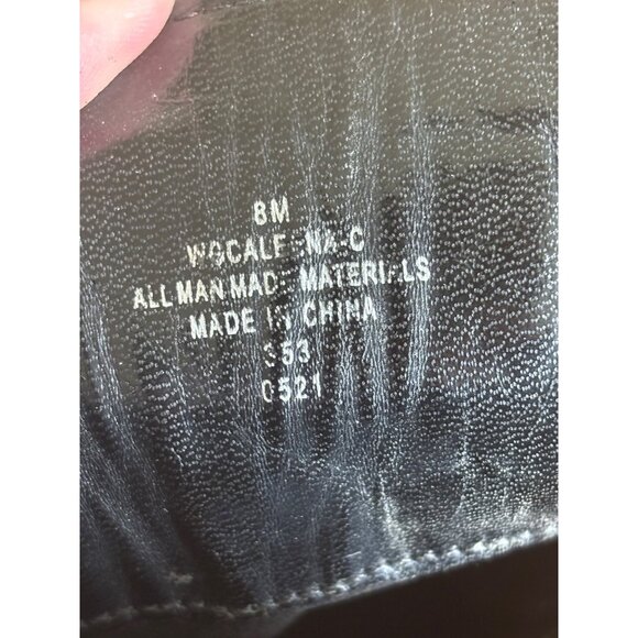 Guess Caleena Womens Black Ankle Combat Boots Size 8M - Picture 7 of 9